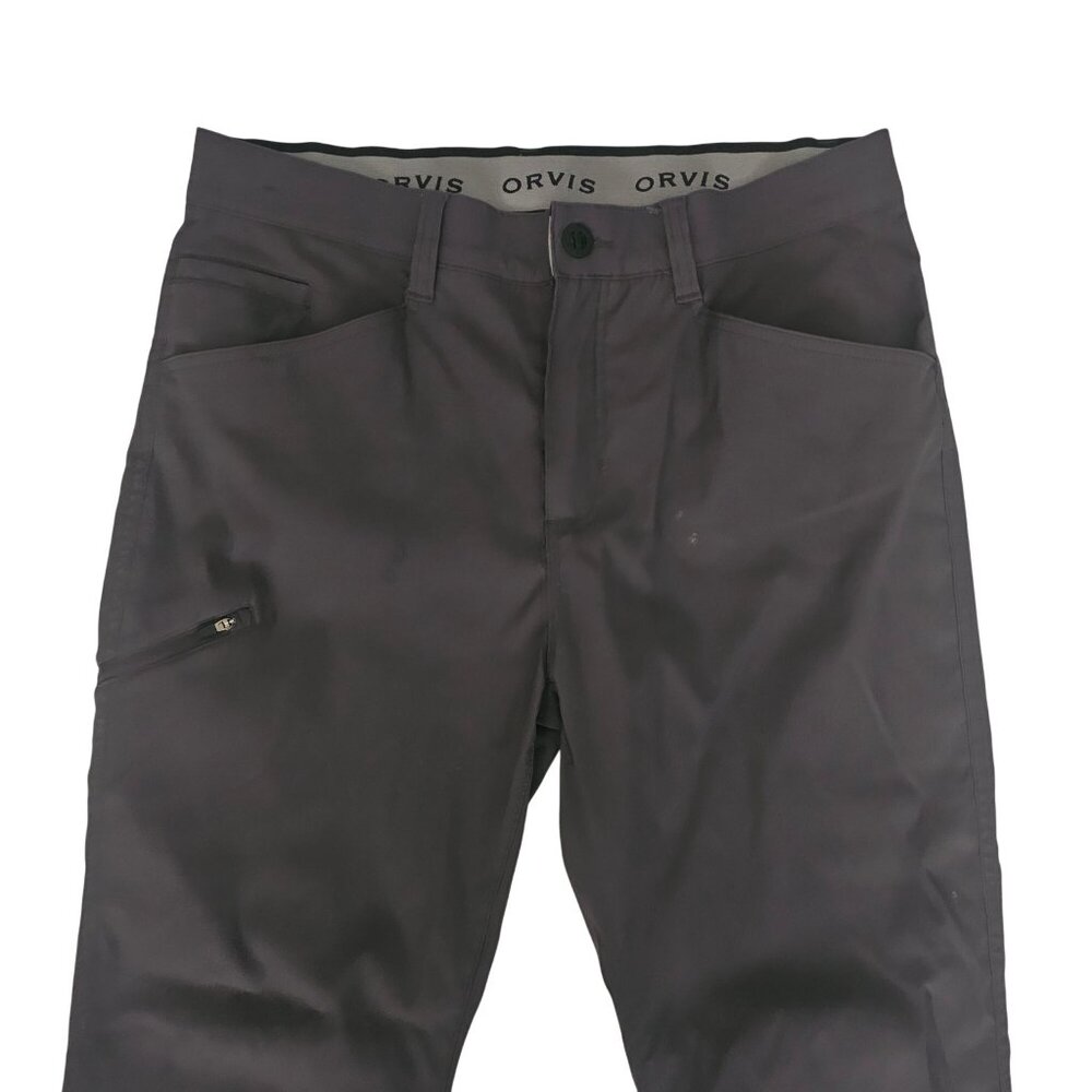 Orvis Classic Collection Lightweight 5 Pocket Trek Pant, Forged Iron Men's 36X32 - Picture 5 of 15